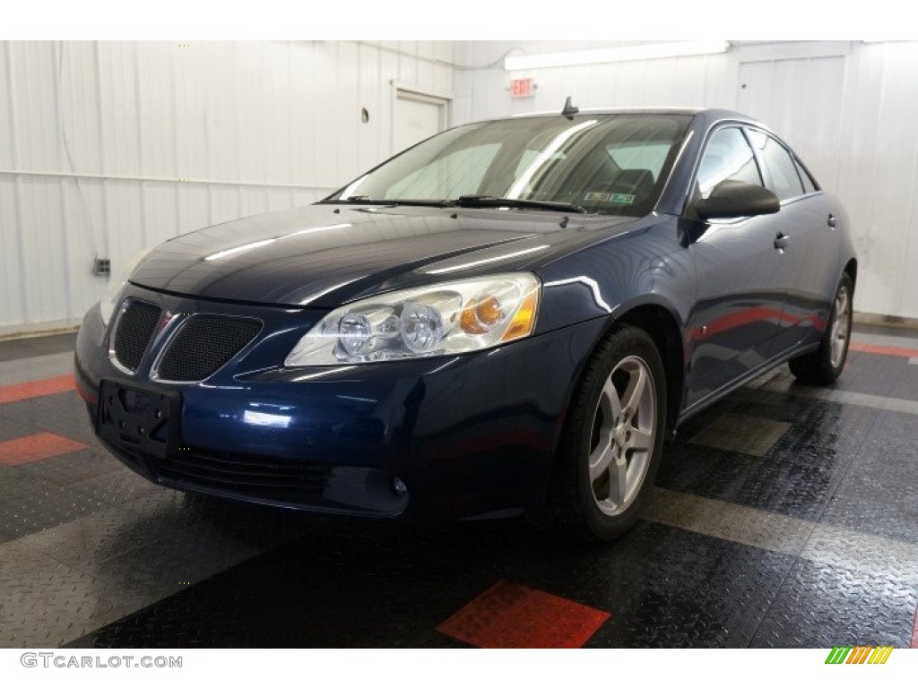 2009 G6 GT Sedan - Midnight Blue Metallic / Ebony/Light Titanium photo #3