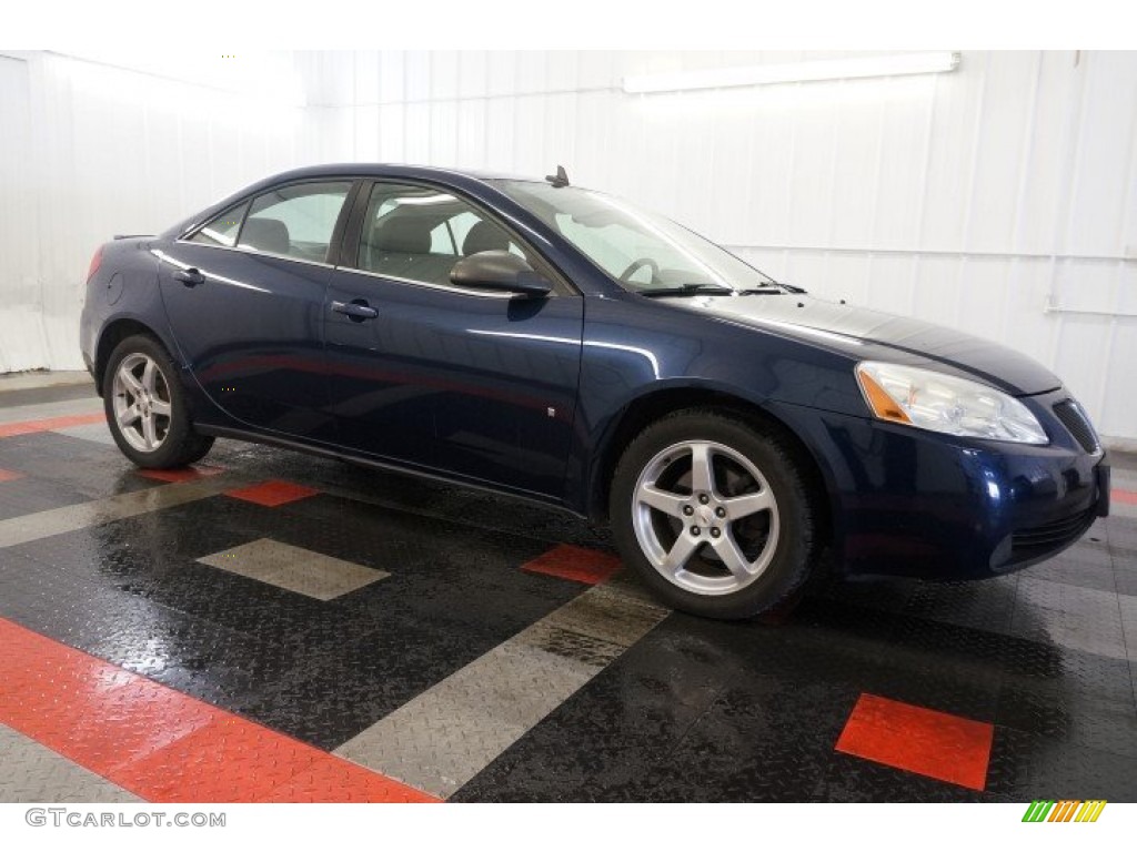2009 G6 GT Sedan - Midnight Blue Metallic / Ebony/Light Titanium photo #6