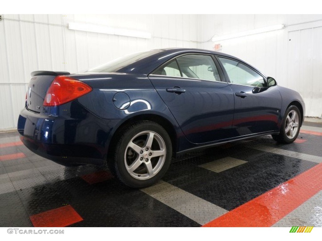 2009 G6 GT Sedan - Midnight Blue Metallic / Ebony/Light Titanium photo #7