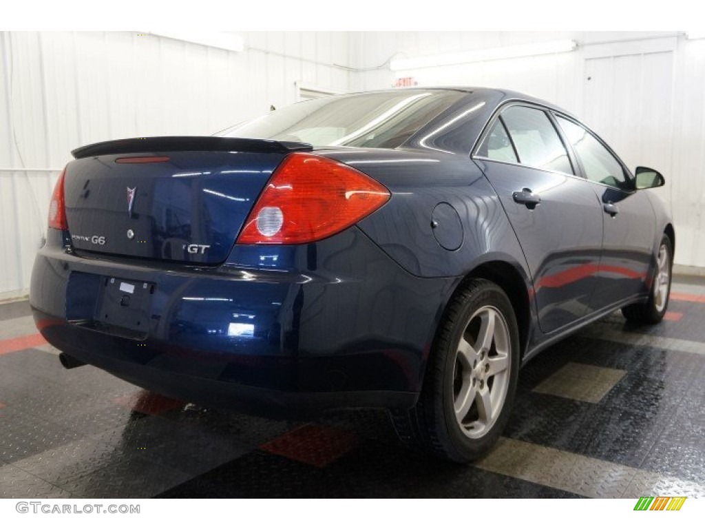 2009 G6 GT Sedan - Midnight Blue Metallic / Ebony/Light Titanium photo #8