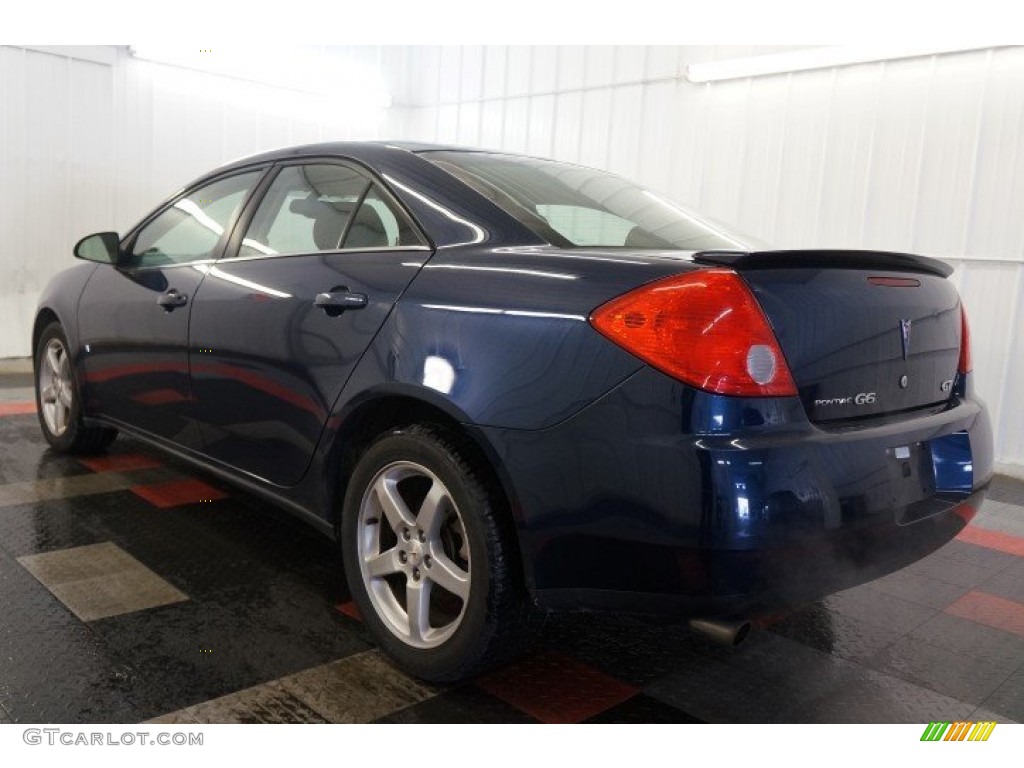 2009 G6 GT Sedan - Midnight Blue Metallic / Ebony/Light Titanium photo #10