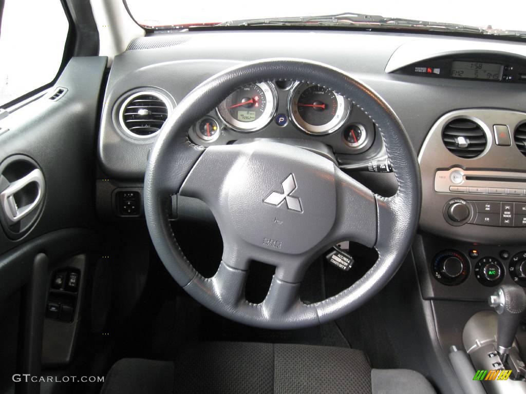 2007 Eclipse GS Coupe - Pure Red / Dark Charcoal photo #20