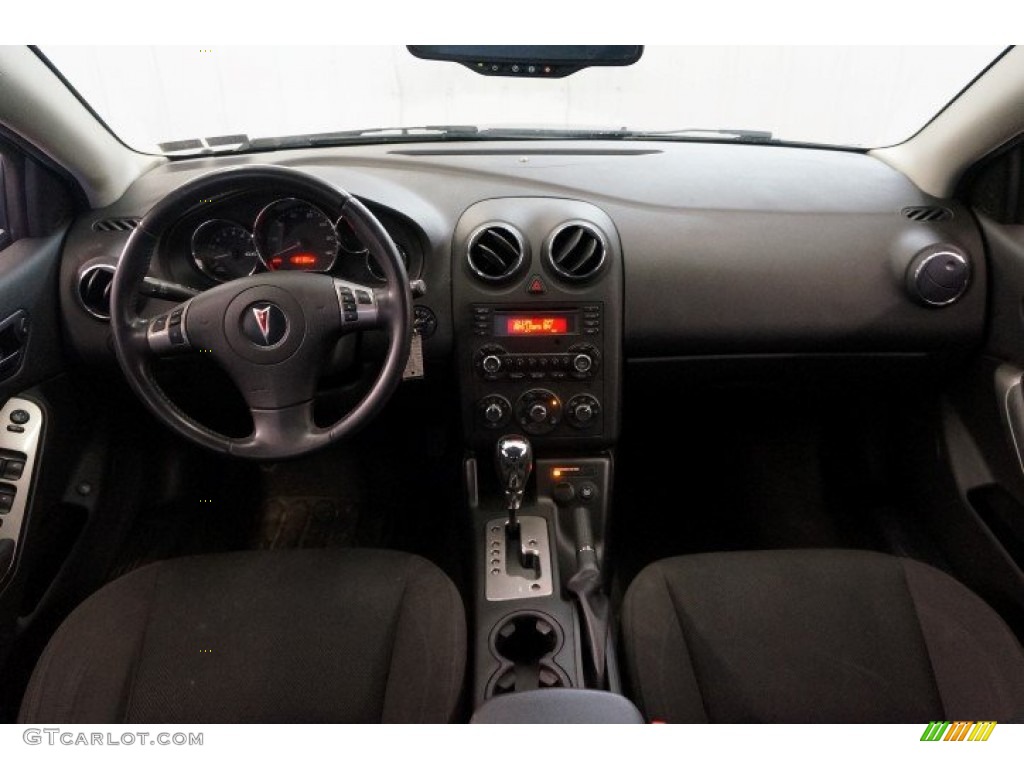 2009 Pontiac G6 GT Sedan Ebony/Light Titanium Dashboard Photo #101314553