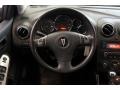 2009 Pontiac G6 Ebony/Light Titanium Interior Steering Wheel Photo