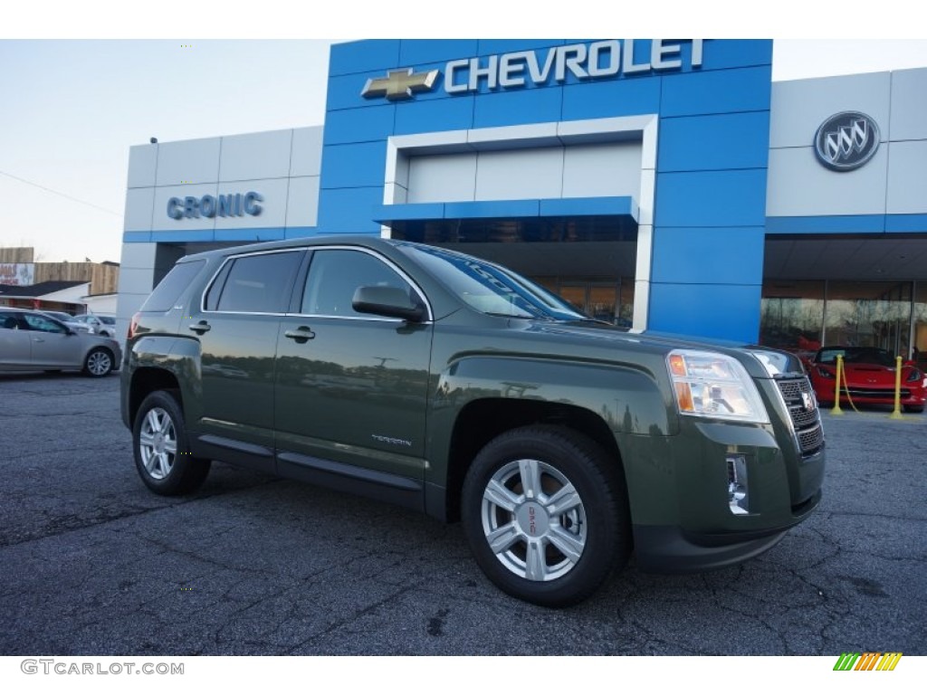 Cypress Green Metallic GMC Terrain