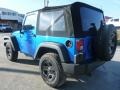 2015 Hydro Blue Pearl Jeep Wrangler Sport 4x4  photo #3