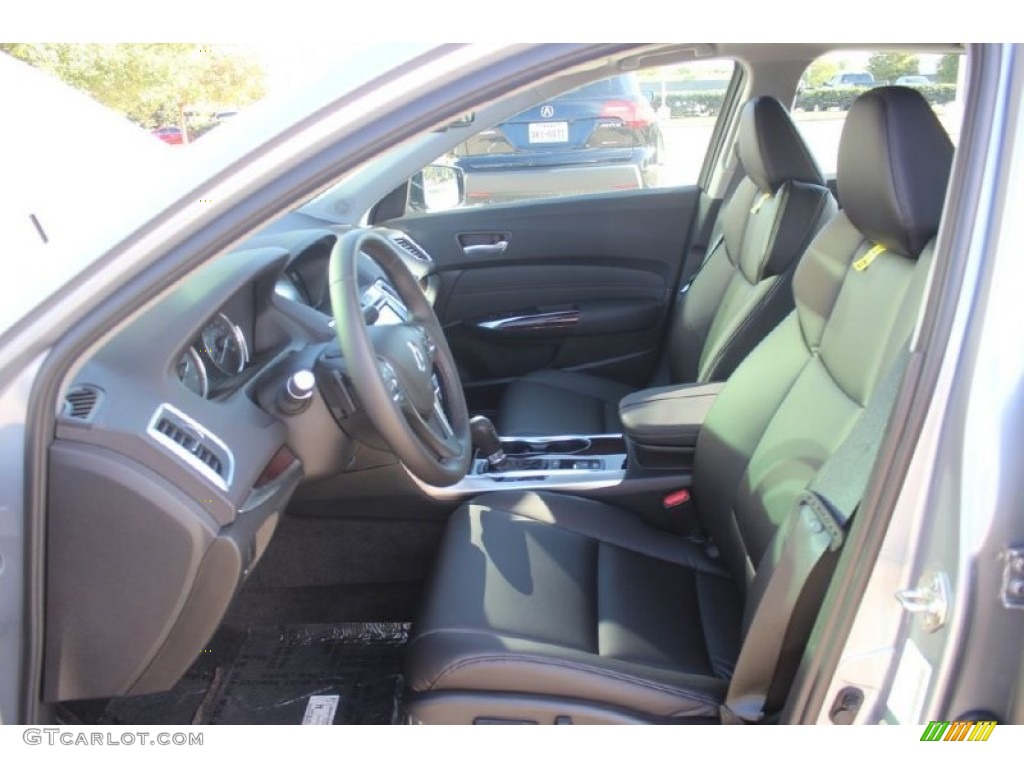 2015 TLX 2.4 - Slate Silver Metallic / Ebony photo #11