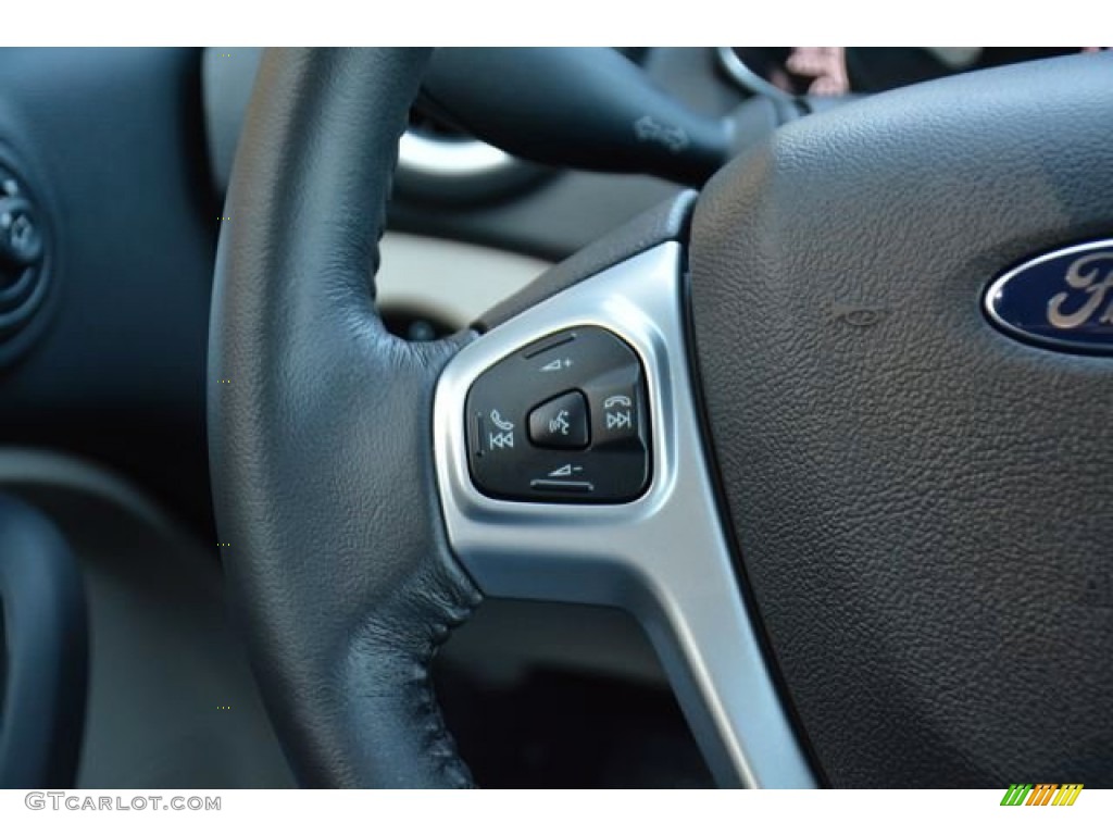 2015 Fiesta SE Hatchback - Magnetic Metallic / Medium Light Stone photo #21