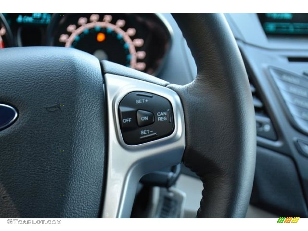 2015 Fiesta SE Hatchback - Magnetic Metallic / Medium Light Stone photo #22