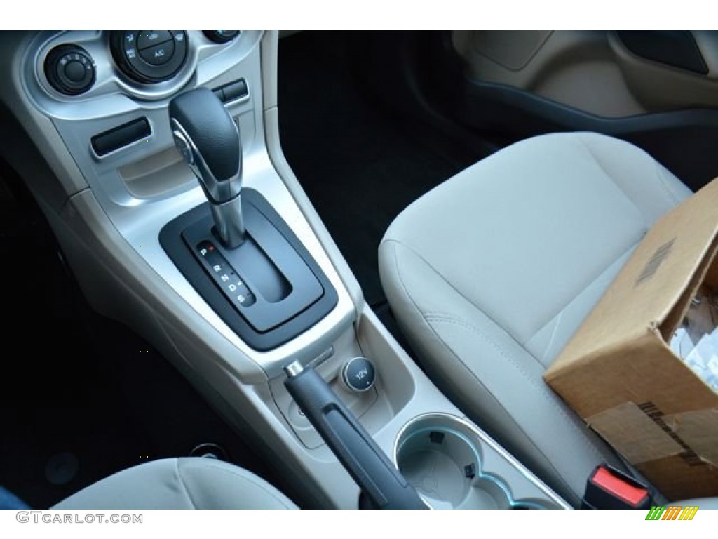 2015 Fiesta SE Hatchback - Magnetic Metallic / Medium Light Stone photo #26