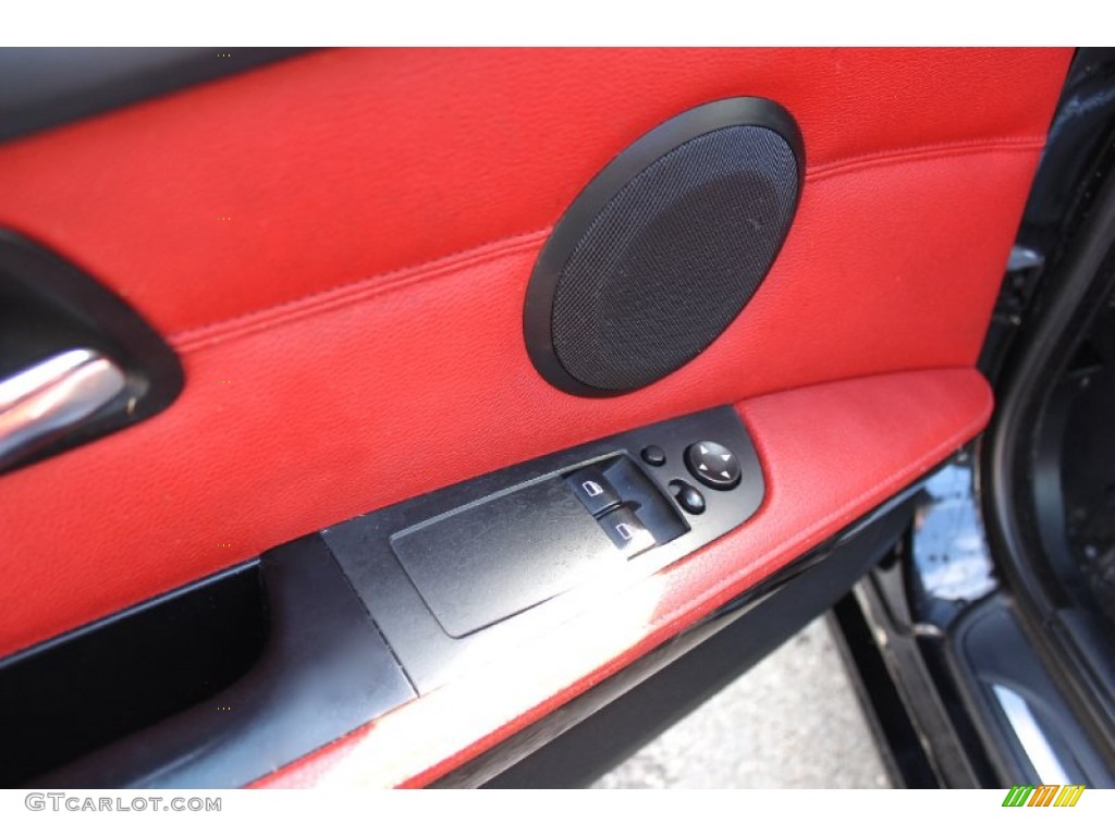 2009 3 Series 335xi Coupe - Jet Black / Coral Red/Black Dakota Leather photo #12