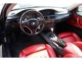 2009 BMW 3 Series Coral Red/Black Dakota Leather Interior Interior Photo