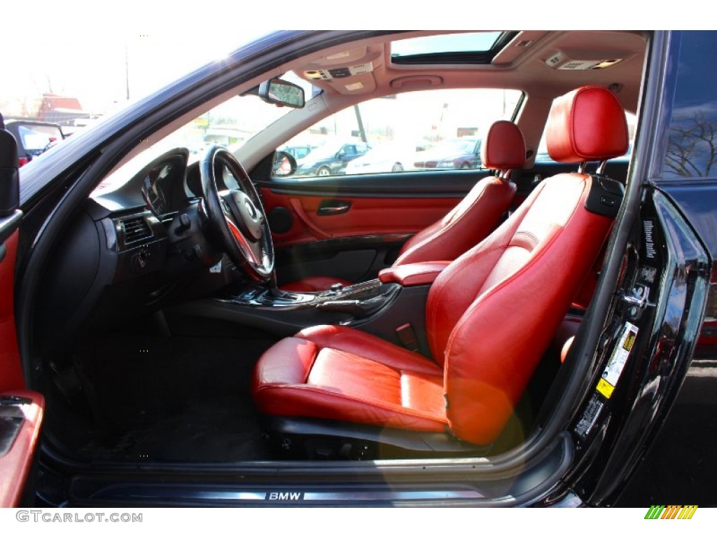 2009 BMW 3 Series 335xi Coupe Front Seat Photo #101317737