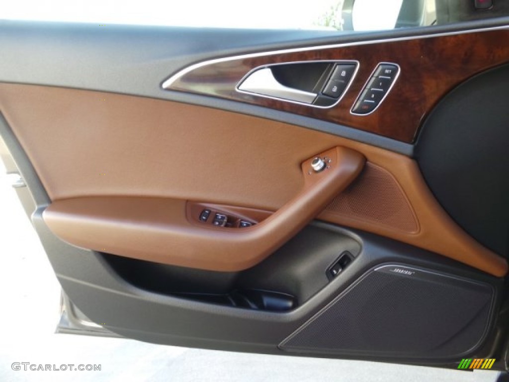 2015 A6 2.0T Premium Plus quattro Sedan - Dakota Gray Metallic / Velvet Beige photo #13