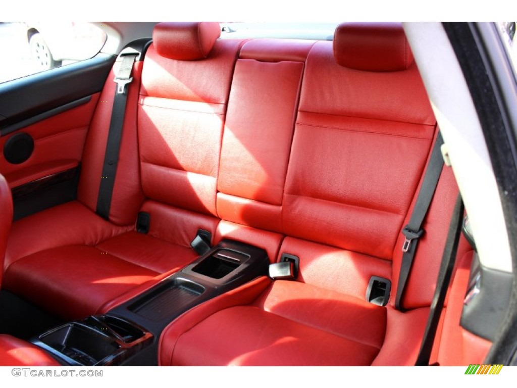 2009 BMW 3 Series 335xi Coupe Rear Seat Photo #101317893