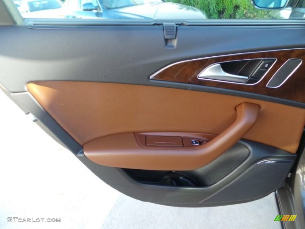 2015 A6 2.0T Premium Plus quattro Sedan - Dakota Gray Metallic / Velvet Beige photo #31