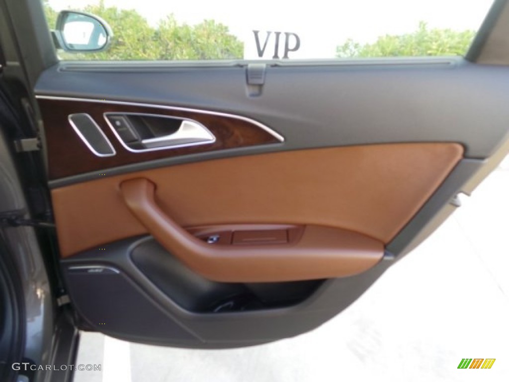 2015 A6 2.0T Premium Plus quattro Sedan - Dakota Gray Metallic / Velvet Beige photo #37