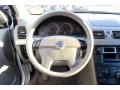 2005 Volvo XC90 Taupe/Light Taupe Interior Steering Wheel Photo