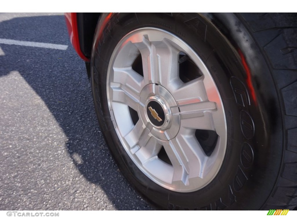 2013 Silverado 1500 LT Extended Cab - Victory Red / Ebony photo #12