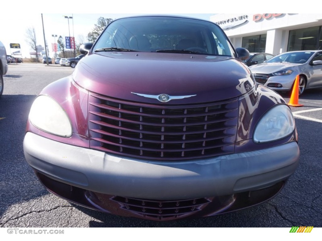 2002 PT Cruiser Limited - Deep Cranberry Pearlcoat / Taupe photo #2