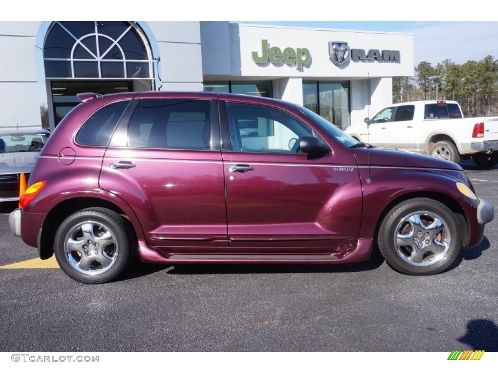 Deep Cranberry Pearlcoat 2002 Chrysler PT Cruiser Limited Exterior Photo #101318796