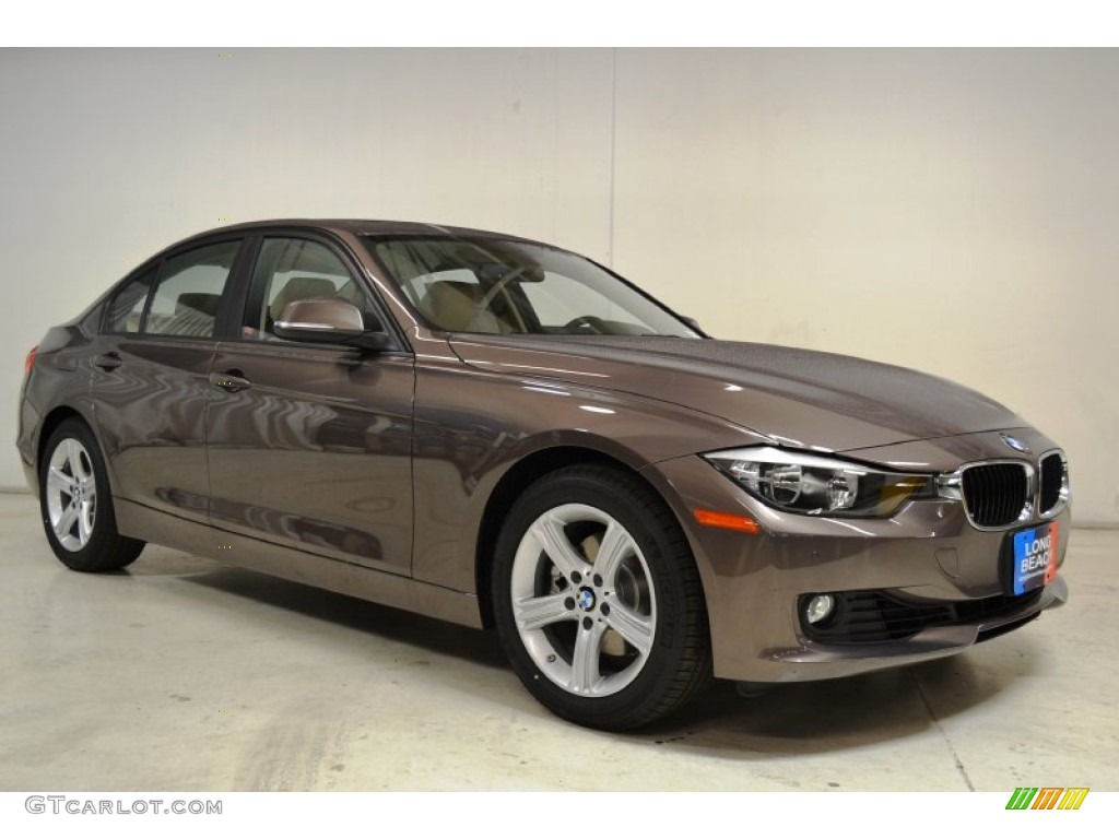 2015 3 Series 328i Sedan - Sparkling Bronze Metallic / Venetian Beige photo #2