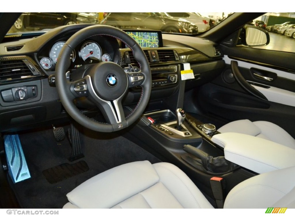 Silverstone Interior 2015 BMW M4 Convertible Photo #101319597
