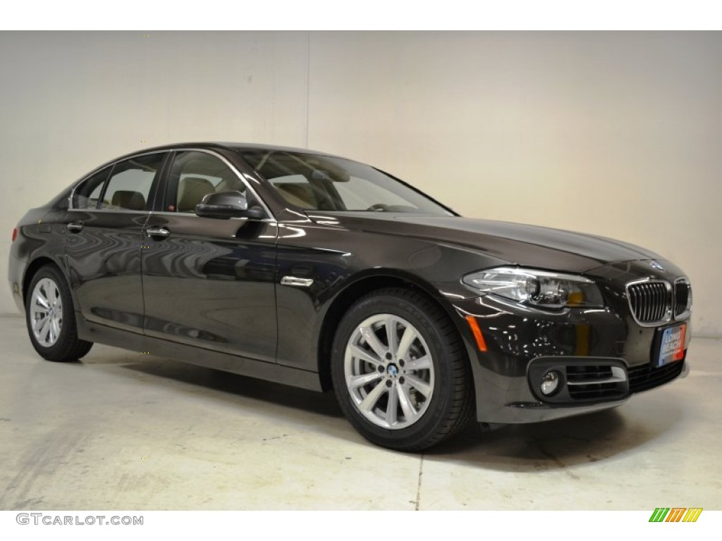 2015 5 Series 528i Sedan - Jatoba Brown Metallic / Venetian Beige photo #2