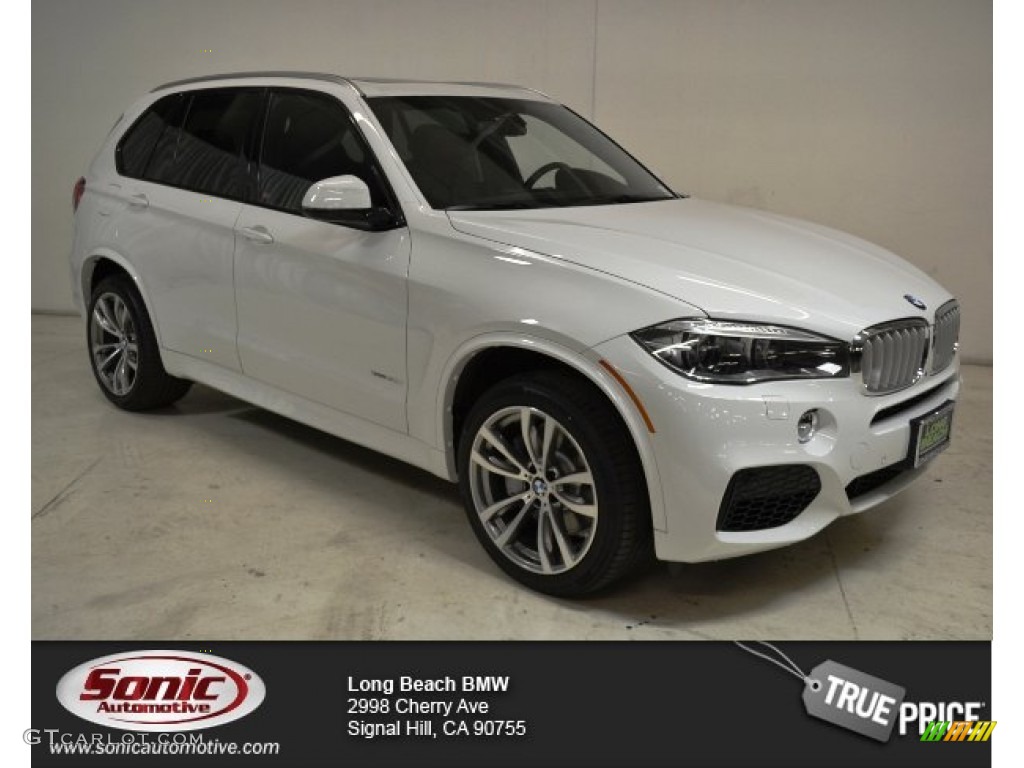 Alpine White BMW X5