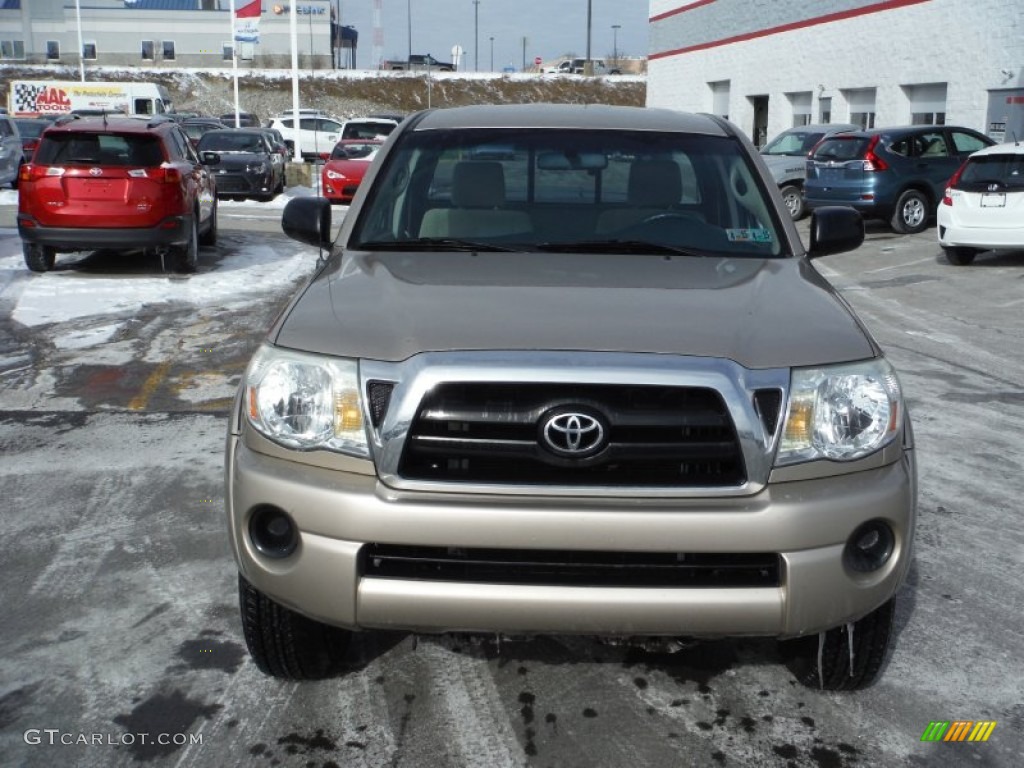 2007 Tacoma Access Cab 4x4 - Desert Sand Mica / Taupe photo #4