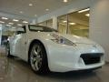 2009 Pearl White Nissan 370Z Sport Touring Coupe  photo #10