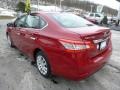 2013 Red Brick Nissan Sentra SV  photo #3