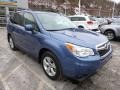 2015 Quartz Blue Pearl Subaru Forester 2.5i Limited  photo #7