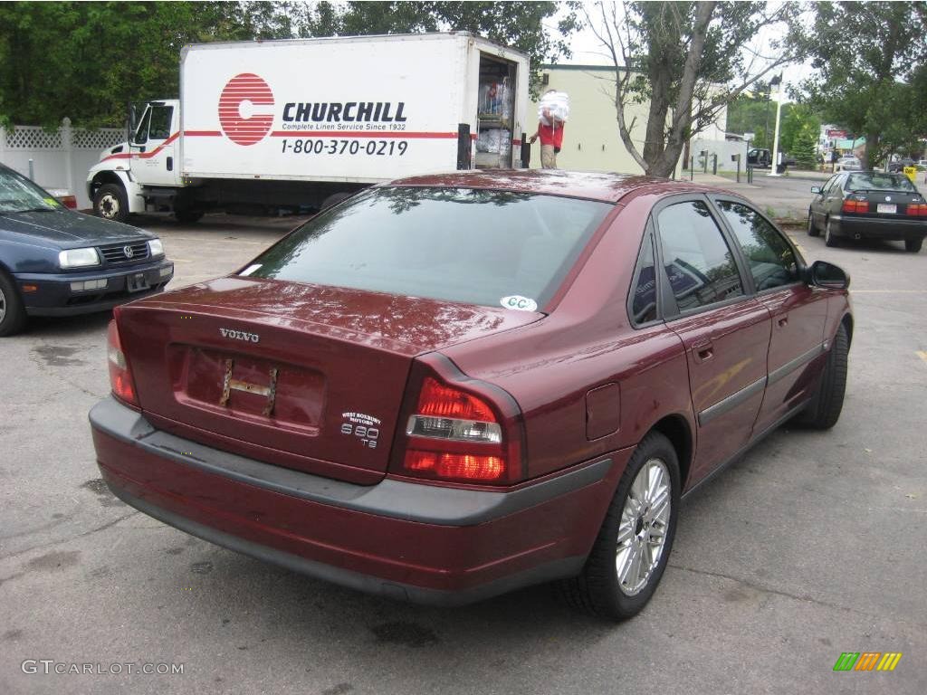 2000 S80 T6 - Venetian Red Pearl / Taupe/Light Taupe photo #2
