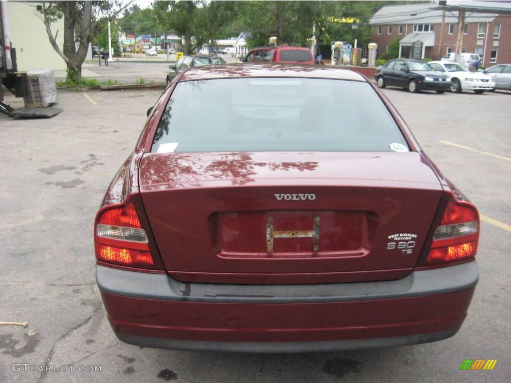 2000 S80 T6 - Venetian Red Pearl / Taupe/Light Taupe photo #12