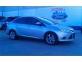 2014 Ingot Silver Ford Focus SE Sedan  photo #2