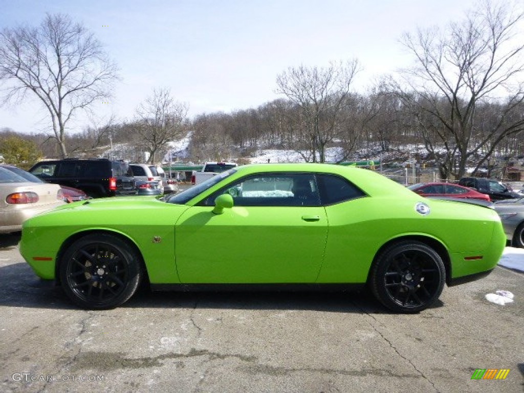 Sublime Green Pearl 2015 Dodge Challenger R/T Scat Pack Exterior Photo #101329479