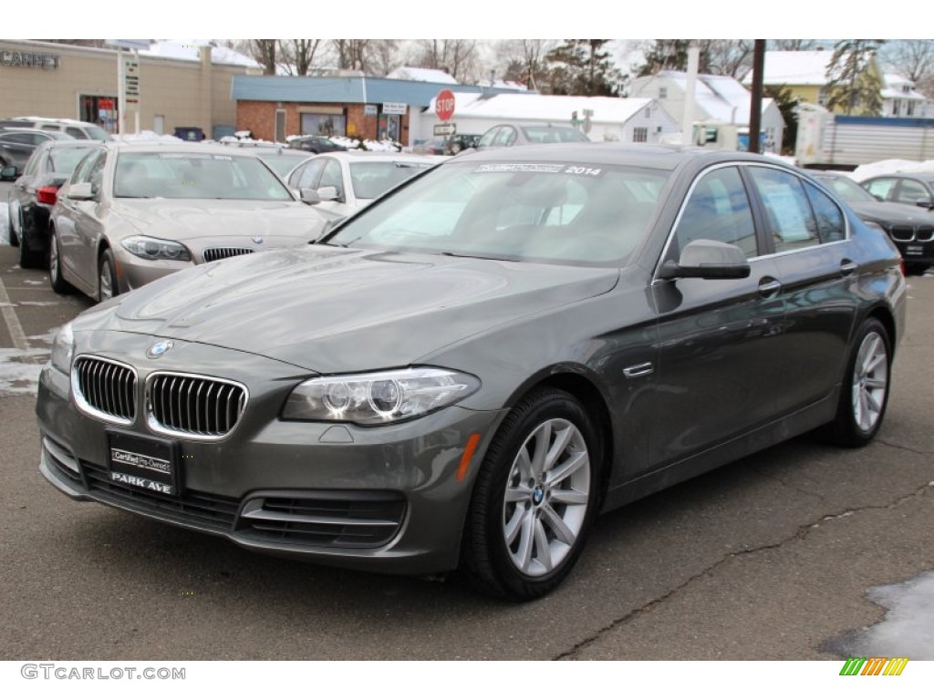 2014 5 Series 535d xDrive Sedan - Callisto Grey Metallic / Black photo #7