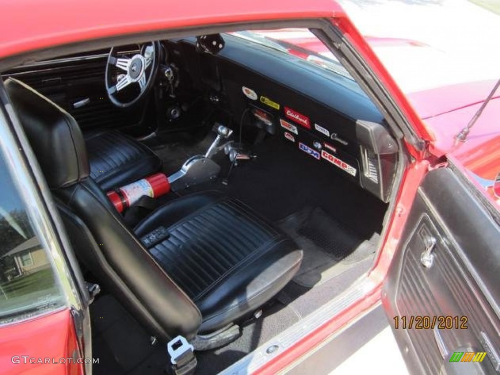 1969 Camaro Coupe - Red / Black photo #9