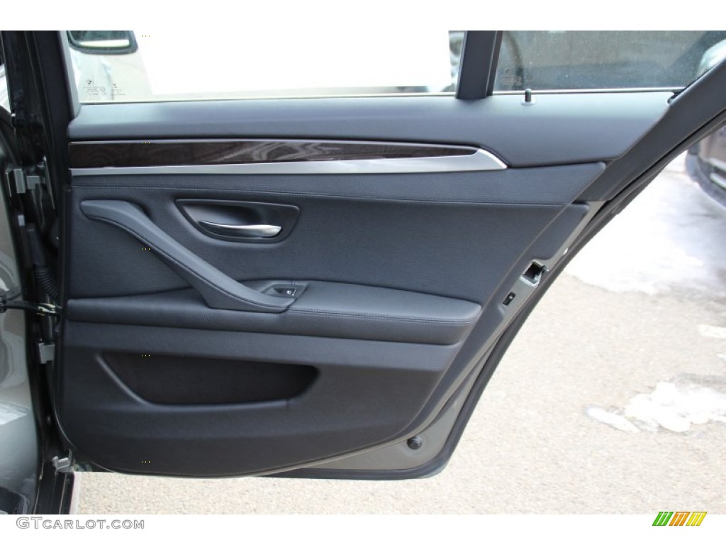 2014 5 Series 535d xDrive Sedan - Callisto Grey Metallic / Black photo #25