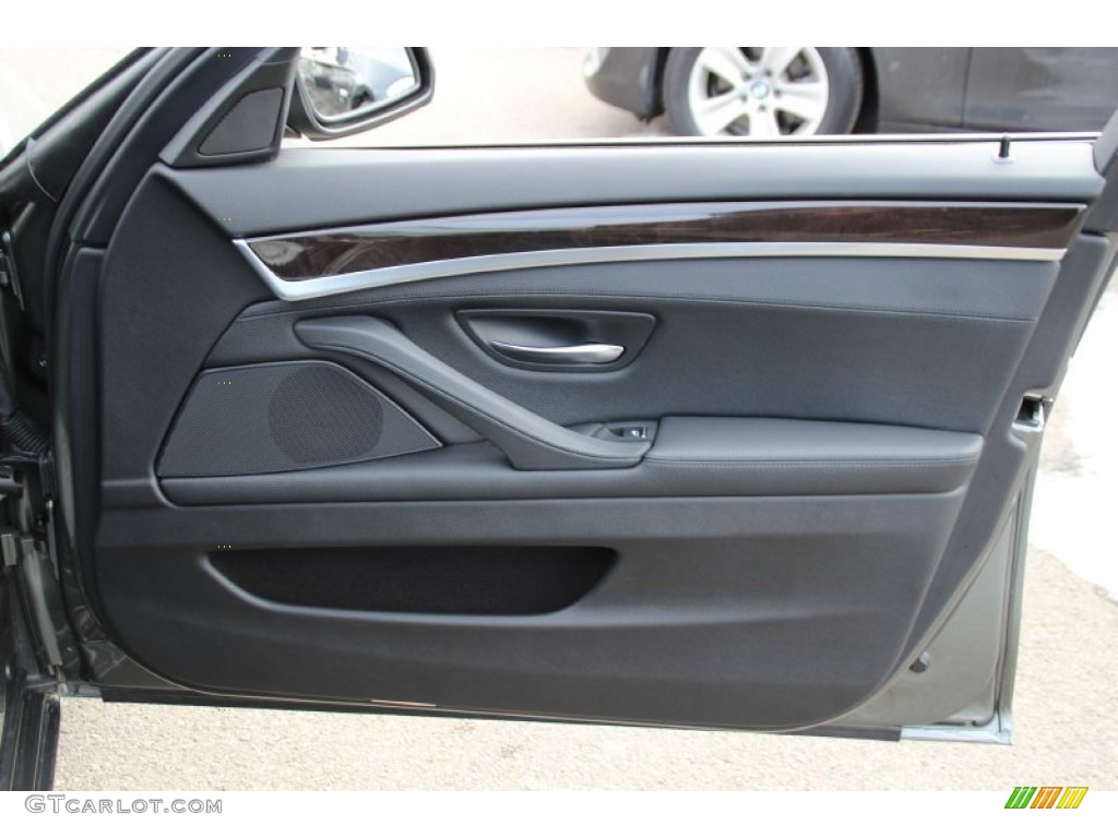 2014 5 Series 535d xDrive Sedan - Callisto Grey Metallic / Black photo #27
