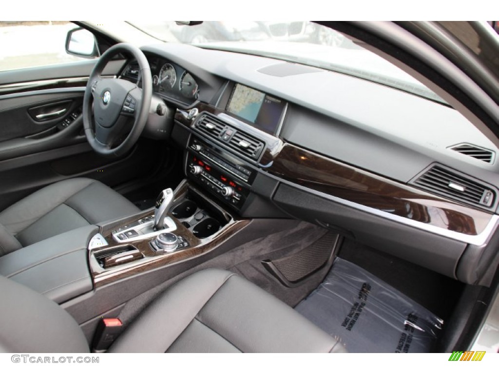 2014 5 Series 535d xDrive Sedan - Callisto Grey Metallic / Black photo #28
