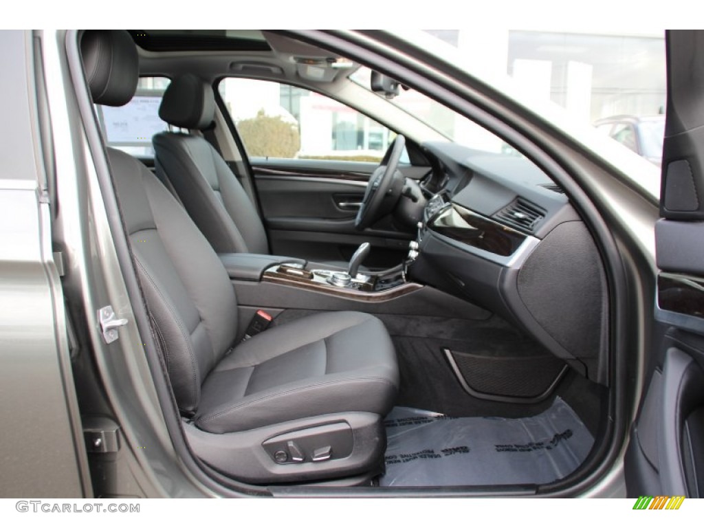 2014 5 Series 535d xDrive Sedan - Callisto Grey Metallic / Black photo #29