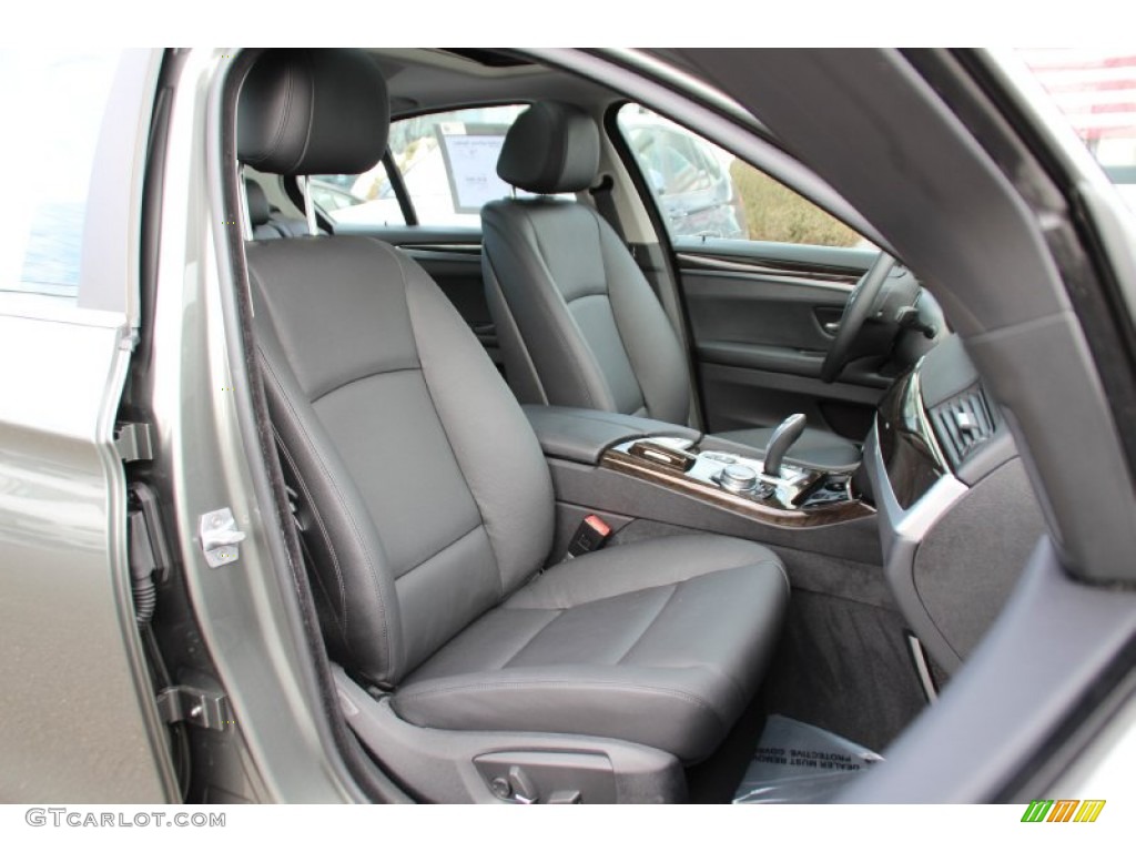 2014 5 Series 535d xDrive Sedan - Callisto Grey Metallic / Black photo #30