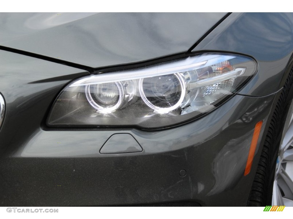 2014 5 Series 535d xDrive Sedan - Callisto Grey Metallic / Black photo #32