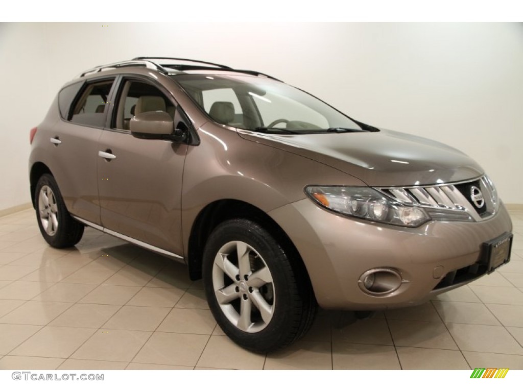 2009 Murano SL AWD - Tinted Bronze Metallic / Beige photo #1