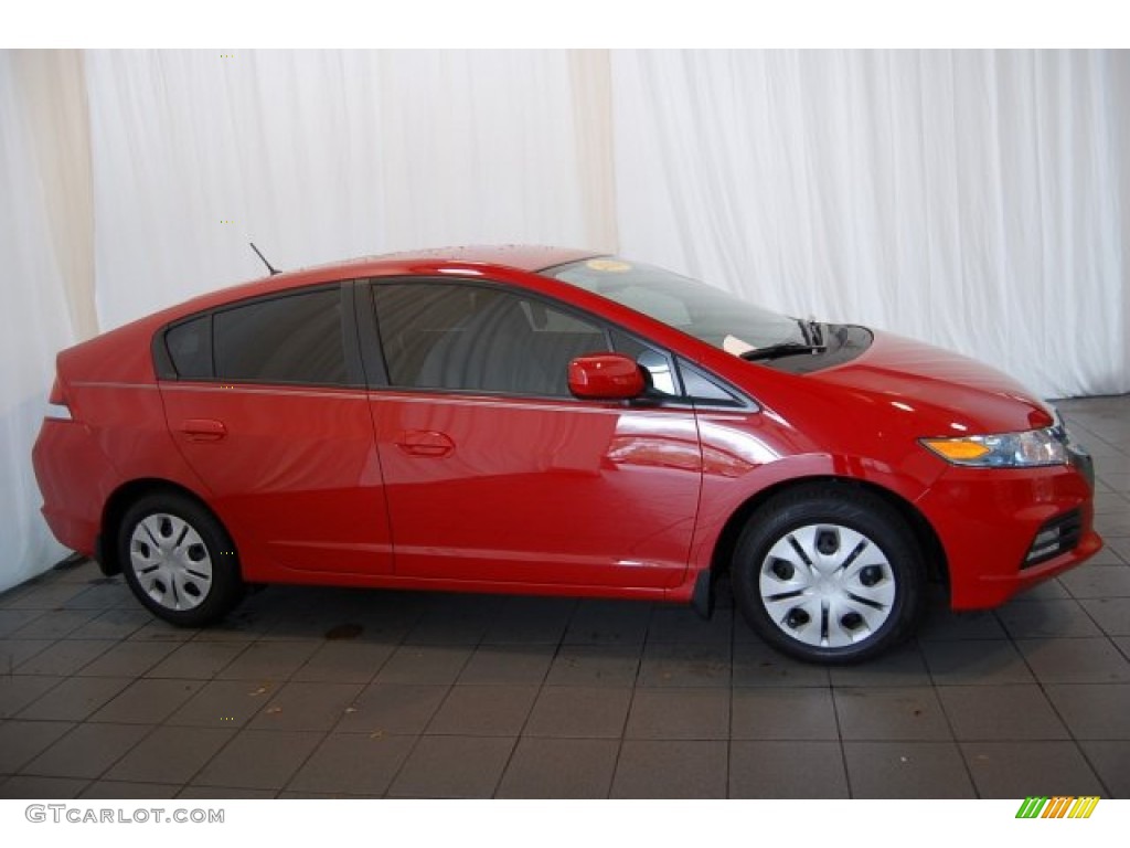 Milano Red 2014 Honda Insight Hybrid Exterior Photo #101333634