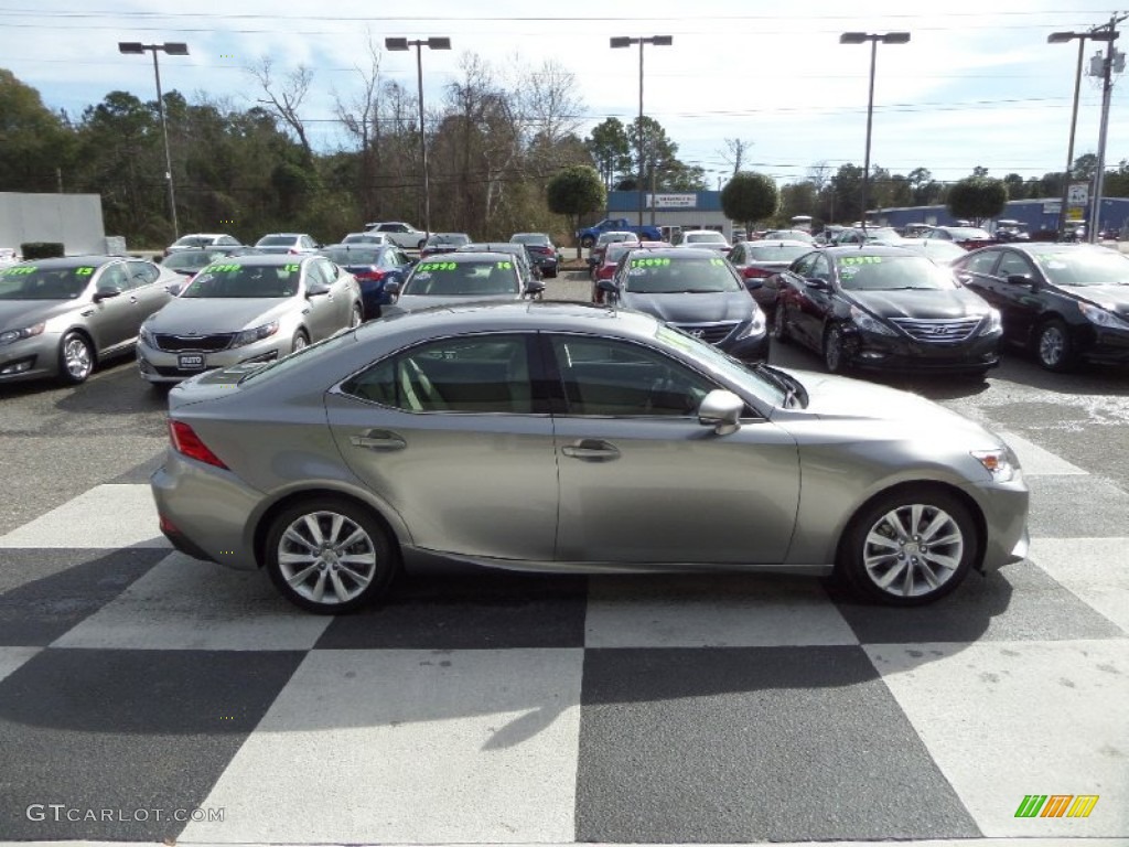 2014 IS 250 - Nebula Gray Pearl / Light Gray photo #3