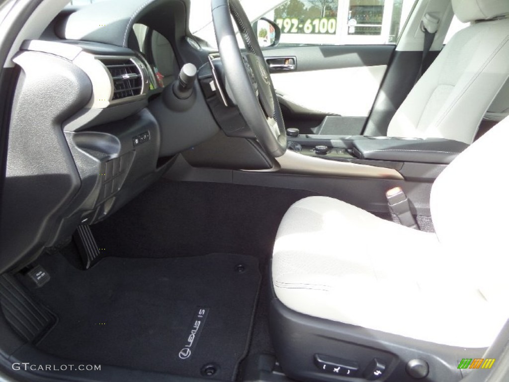 2014 IS 250 - Nebula Gray Pearl / Light Gray photo #10