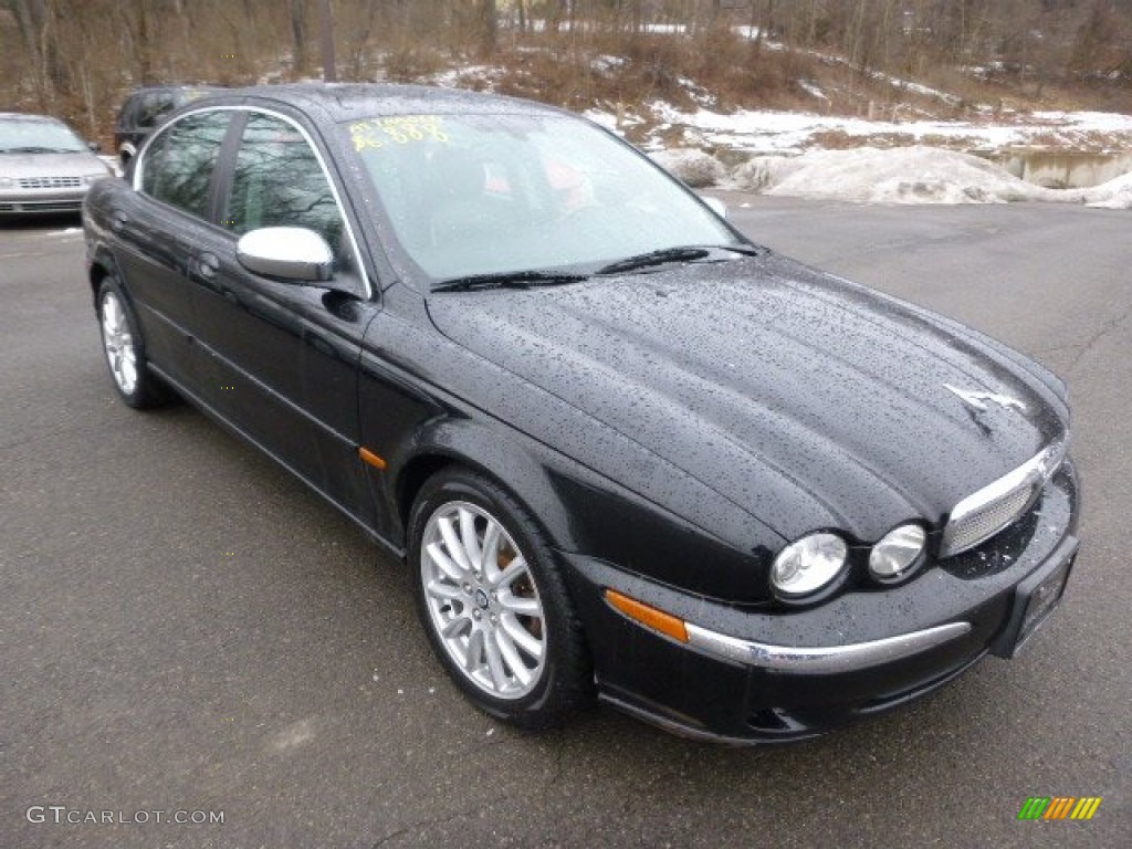 2007 X-Type 3.0 - Ebony Black / Charcoal photo #5
